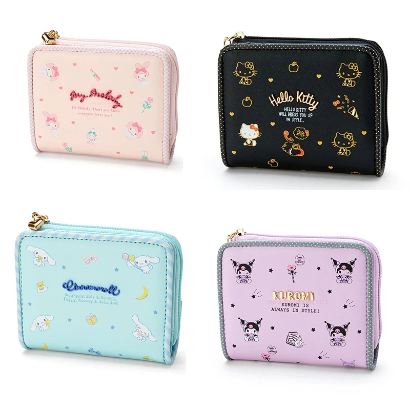 Sanrio милый Hello Kitty Cinnamoroll My Melody Kuromi Женский Повседневный короткий кошелек в форме персонажа аниме сумка на молнии подарок на день рождения
Sanrio милый Hello Kitty Cinnamoroll My Melody Kuromi Женский Повседневный короткий кошелек в форме персонажа аниме сумка на молнии подарок на день рождения