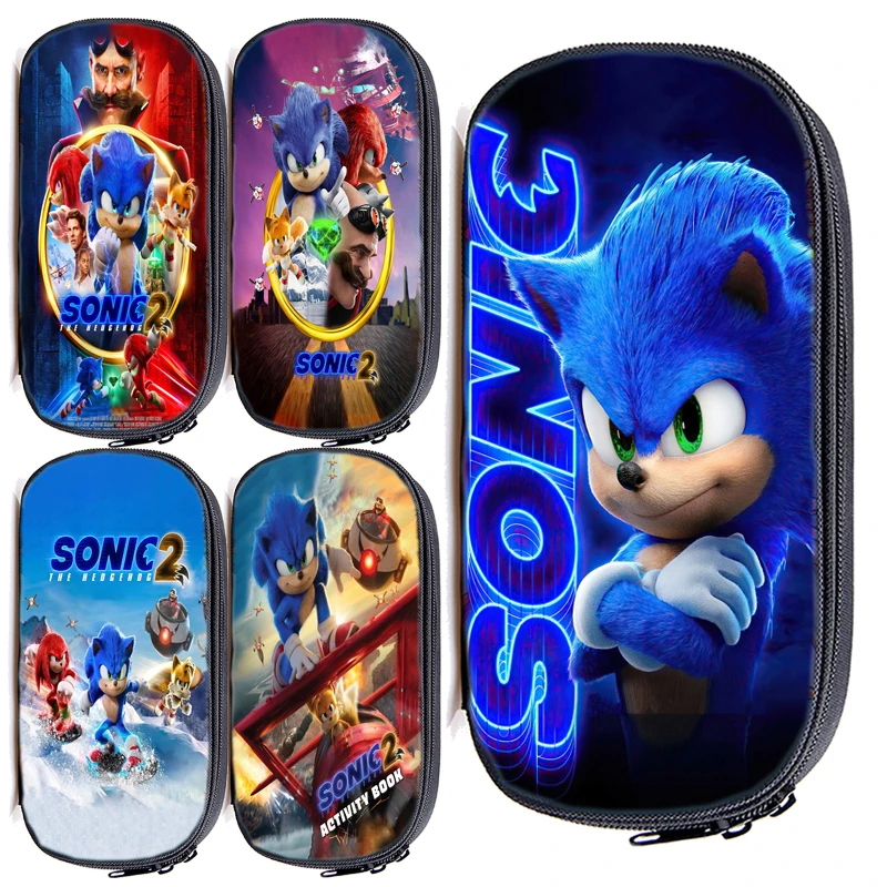 Sonic 2 Zipper Pencil Cases Kids Boys Girls Cartoon Pen Bags Children Students School Supplies Stationery Storage Bag 
Sonic 2 Zipper Pencil Cases Kids Boys Girls Cartoon Pen Bags Children Students School Supplies Stationery Storage Bag