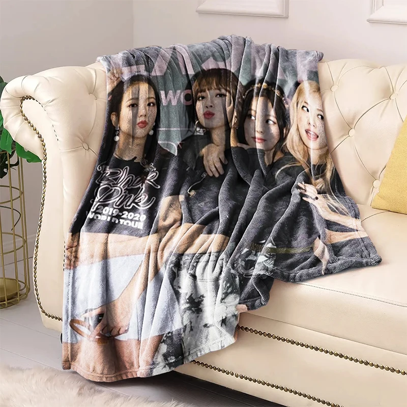 Kpop-Blackpink Kawaii Blanket for Decorative Sofa Bedspread on the Bed Fluffy Soft Blankets Boho Home Decor Bedroom Decoration
Kpop-Blackpink Kawaii Blanket for Decorative Sofa Bedspread on the Bed Fluffy Soft Blankets Boho Home Decor Bedroom Decoration