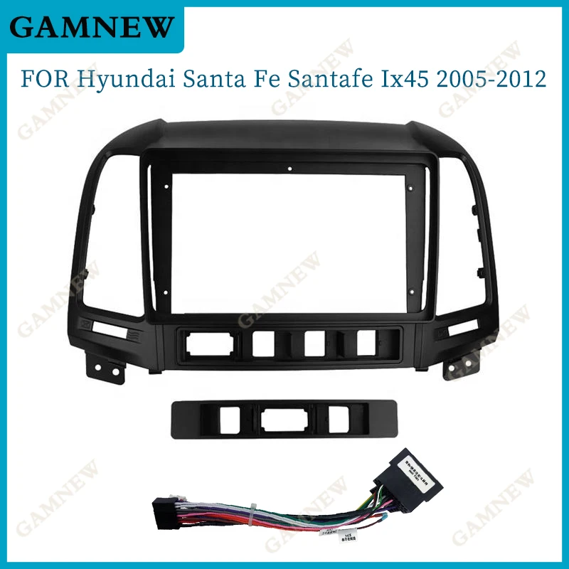 Car Audio Stereo 2DIN Fascia Frame Adapter For Hyundai Santafe 9" Big Screen DVD Player Dash Fitting Panel Frame Kit
Car Audio Stereo 2DIN Fascia Frame Adapter For Hyundai Santafe 9" Big Screen DVD Player Dash Fitting Panel Frame Kit