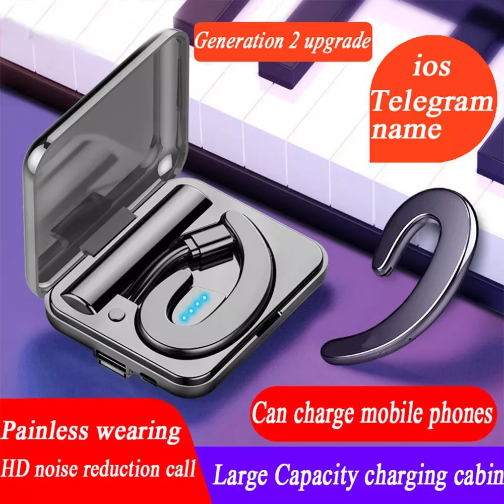 The Integrated Bone Conduction Type Hanging Ears Monaural Bluetooth-compatible Wireless Headset, Wireless Headset With Warehouse
The Integrated Bone Conduction Type Hanging Ears Monaural Bluetooth-compatible Wireless Headset, Wireless Headset With Warehouse