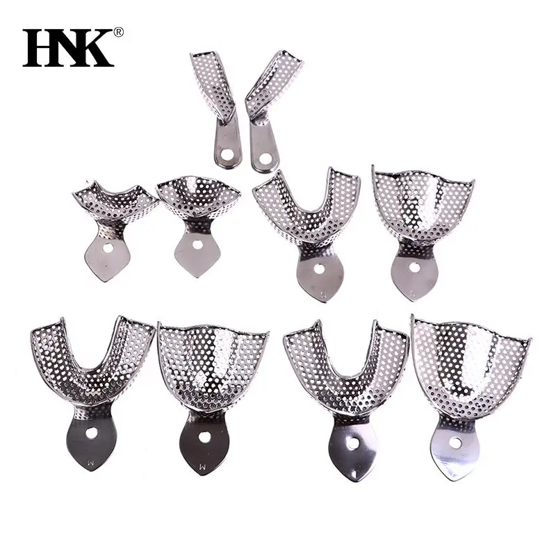 2Pcs/Set Dental Impression Tray Upper And Lower Stainless Steel Teeth Tray Autoclavable Dentist Tools Denture Teeth Holder Tray
2Pcs/Set Dental Impression Tray Upper And Lower Stainless Steel Teeth Tray Autoclavable Dentist Tools Denture Teeth Holder Tray