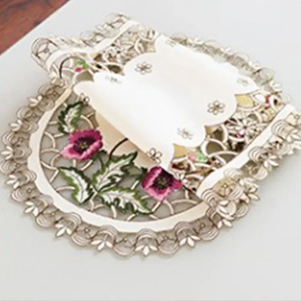 Design Table Runner Flag Shaped Embroidered Polyester Coffee Tea Desk Tablecloth Placemat Decor
Design Table Runner Flag Shaped Embroidered Polyester Coffee Tea Desk Tablecloth Placemat Decor