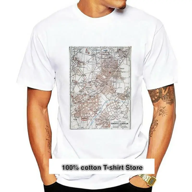 Camiseta Vintage para hombre, ropa para mujer, mapa de los urbanos de Berlín, Alemania (1914)
Camiseta Vintage para hombre, ropa para mujer, mapa de los urbanos de Berlín, Alemania (1914)