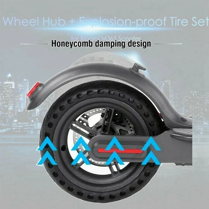 Electric Scooter 8.5 Inch Honeycomb Rear Wheel Tire Aluminum Alloy Explosion-Proof Tire 120Mm Brake Disk For Xiaomi PRO
Electric Scooter 8.5 Inch Honeycomb Rear Wheel Tire Aluminum Alloy Explosion-Proof Tire 120Mm Brake Disk For Xiaomi PRO