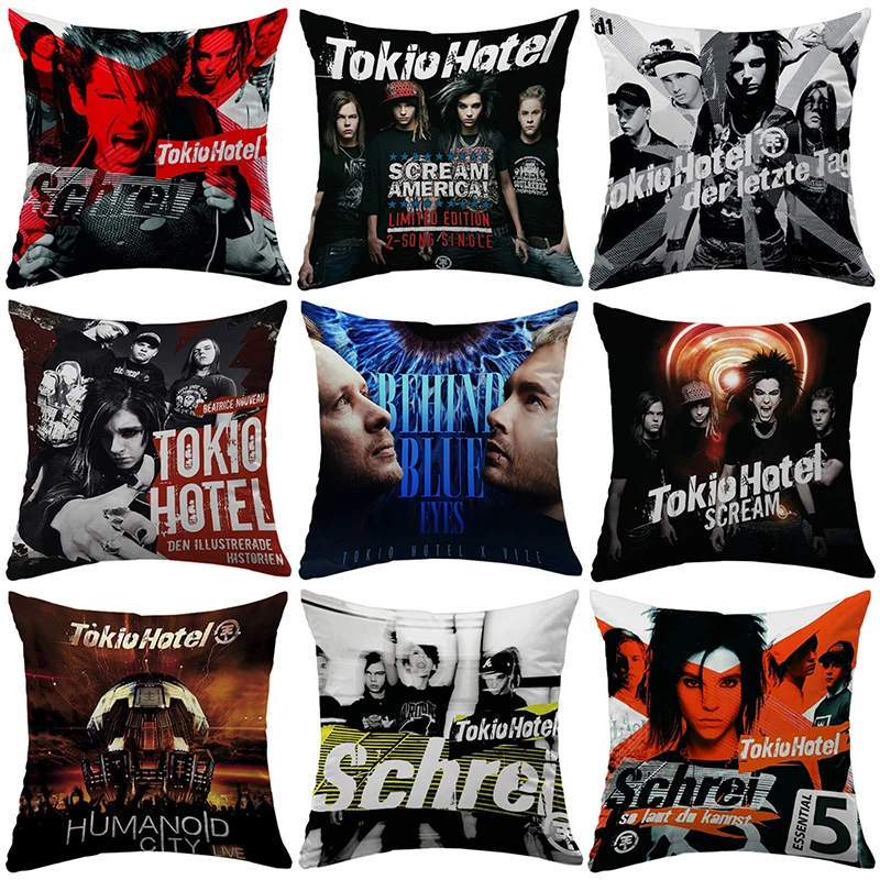 Pillow Covers Tokio Hotel Decorative Cozy Cushions Cover for Sofa Pillowcase Car Decor 50x50 Short Plush Dakimakura Wedding Gift
Pillow Covers Tokio Hotel Decorative Cozy Cushions Cover for Sofa Pillowcase Car Decor 50x50 Short Plush Dakimakura Wedding Gift