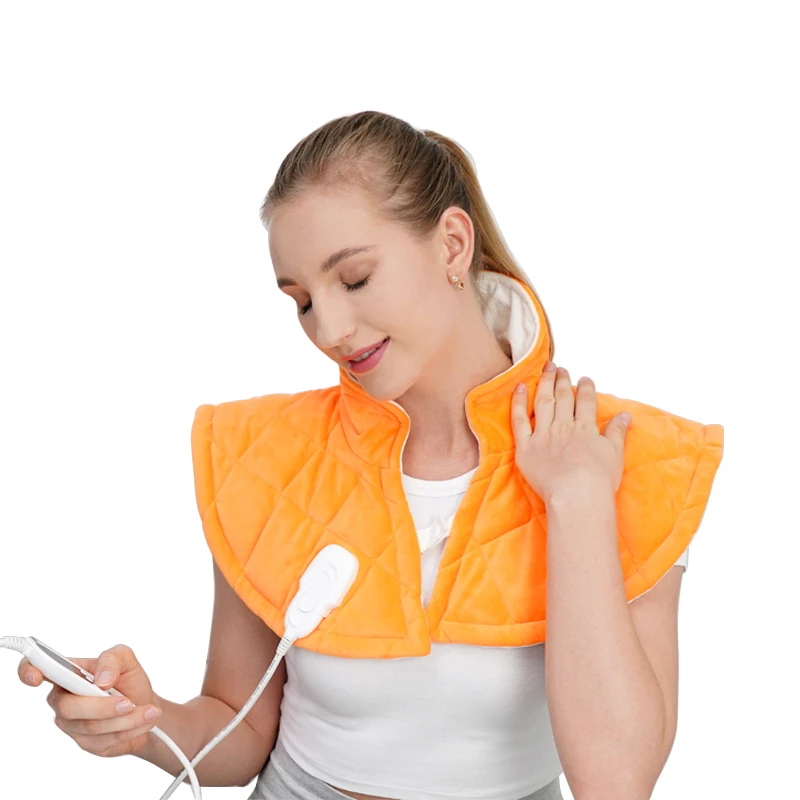 2.2lb Weighted Neck Shoulder Heat Therapy Electric Heated Pad Shawl for Pain Relief And Winter Warmer
2.2lb Weighted Neck Shoulder Heat Therapy Electric Heated Pad Shawl for Pain Relief And Winter Warmer