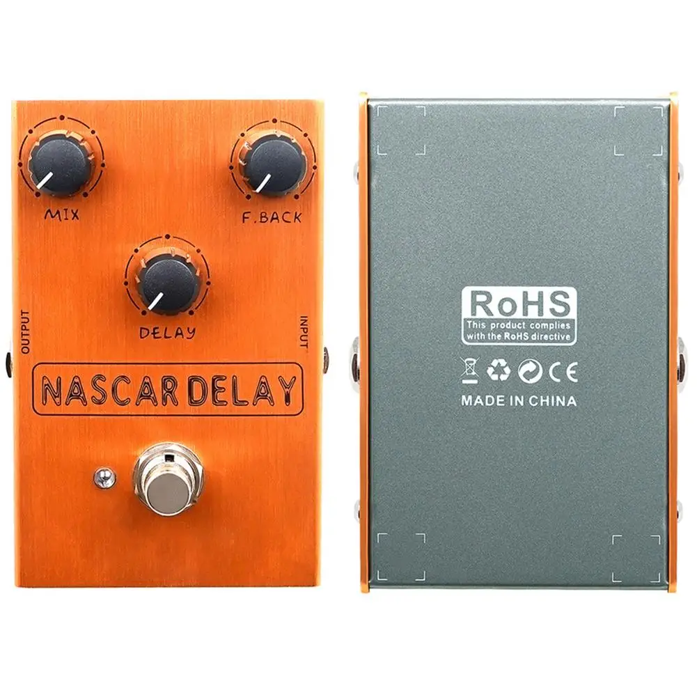 Electric Guitar Effect Pedal Bbd Chip 3d Analog Delay Effector Pedal Single Block Guitar Playing Effector 11 X 7 X 5CM Wholesale
Electric Guitar Effect Pedal Bbd Chip 3d Analog Delay Effector Pedal Single Block Guitar Playing Effector 11 X 7 X 5CM Wholesale