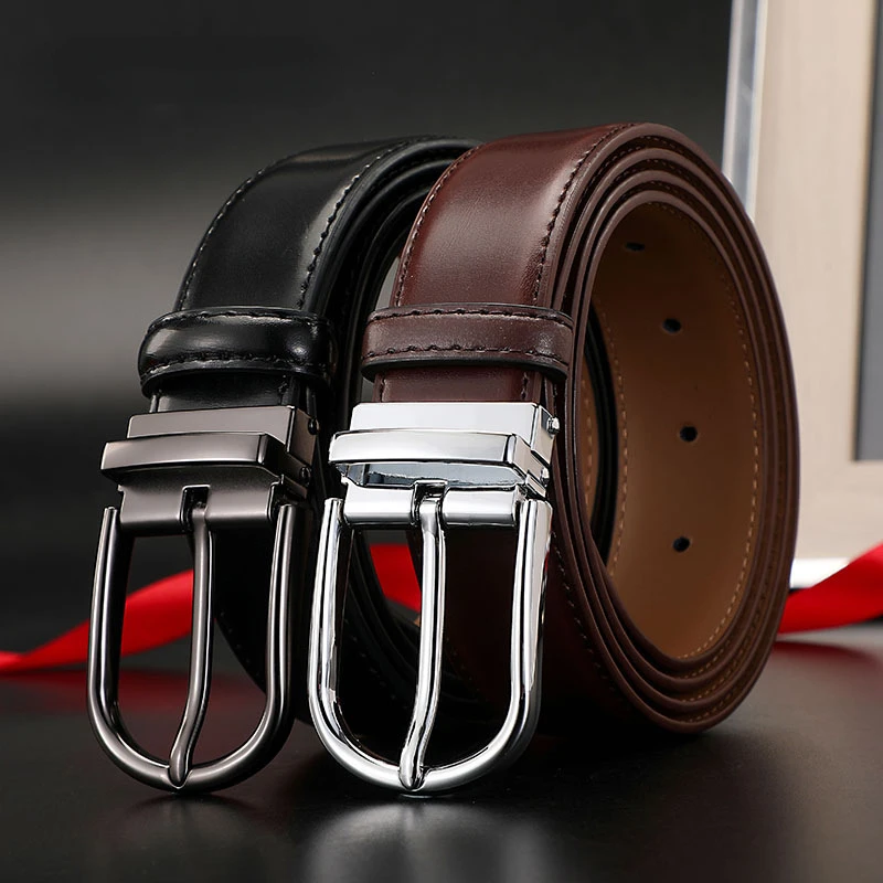 New Quality Pure Cowhide Men's Pin Buckle Belt Simple Casual High-end Men's Jeans Trousers Business Smooth Soft Belt
New Quality Pure Cowhide Men's Pin Buckle Belt Simple Casual High-end Men's Jeans Trousers Business Smooth Soft Belt