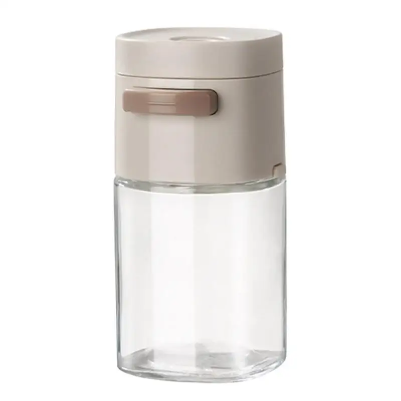 

Mini Plastic Salt Control Bottle Precise Seasoning Dispenser Portable Powder Shaker Box For Sea Salts Spices Kitchen Gadgets