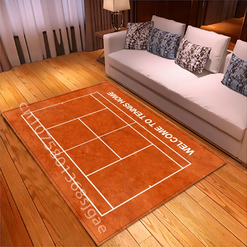 Утолщенные мягкие Нескользящие коврики, прикроватные коврики для гостиной, спортивный Зеленый Напольный коврик с принтом для тенниса, дома... 
Утолщенные мягкие Нескользящие коврики, прикроватные коврики для гостиной, спортивный Зеленый Напольный коврик с принтом для тенниса, дома...