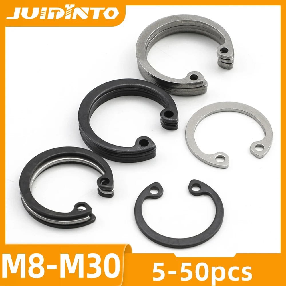 JUIDINTO 5-50pcs Internal Circlip Retaining Ring Stainless Steel Carbon Steel M8-M30 C-clip Snap Ring Metric DIN472
JUIDINTO 5-50pcs Internal Circlip Retaining Ring Stainless Steel Carbon Steel M8-M30 C-clip Snap Ring Metric DIN472