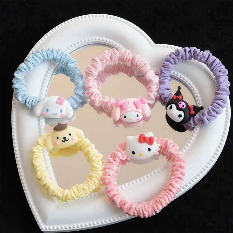 Sanrio cute cinnamon roll Melody Hello Kitty hair ring sweet girl heart hair rope net red rubber band Mori small intestine ring
Sanrio cute cinnamon roll Melody Hello Kitty hair ring sweet girl heart hair rope net red rubber band Mori small intestine ring