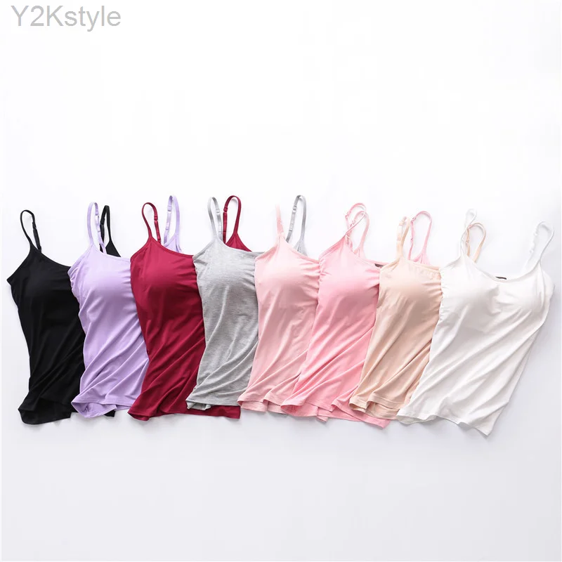 Sexy Tank With Built-in Bra Stretchy Tight Underwear No Steel Ring Corset Sling Sleeveless Yoga Sports Casual T-shirt
Sexy Tank With Built-in Bra Stretchy Tight Underwear No Steel Ring Corset Sling Sleeveless Yoga Sports Casual T-shirt