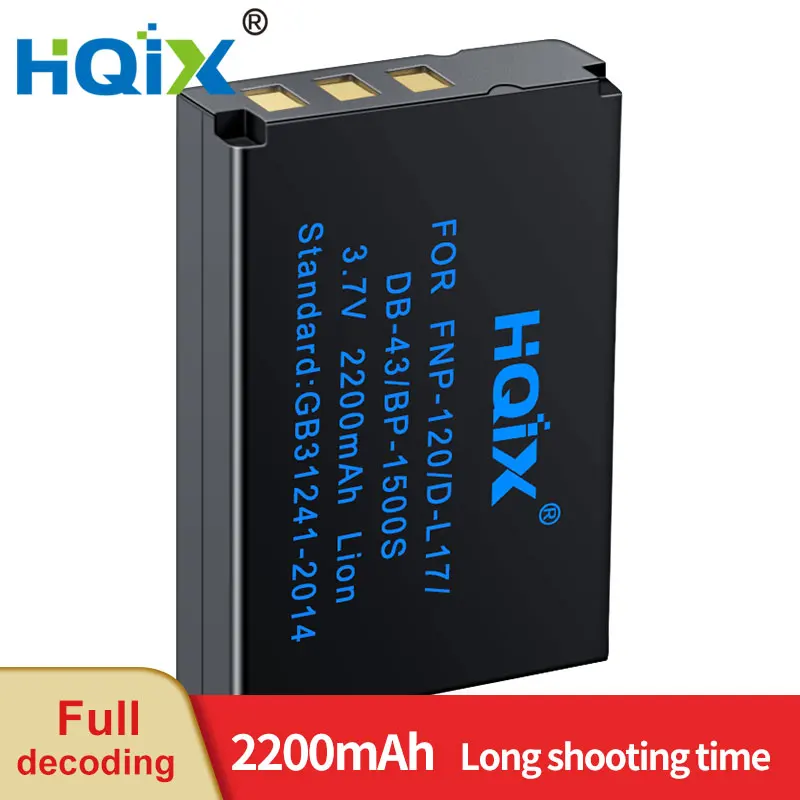 HQIX for Praktica 20-Z35S 18-Z36C Camera NP-120/B Battery Charger
HQIX for Praktica 20-Z35S 18-Z36C Camera NP-120/B Battery Charger