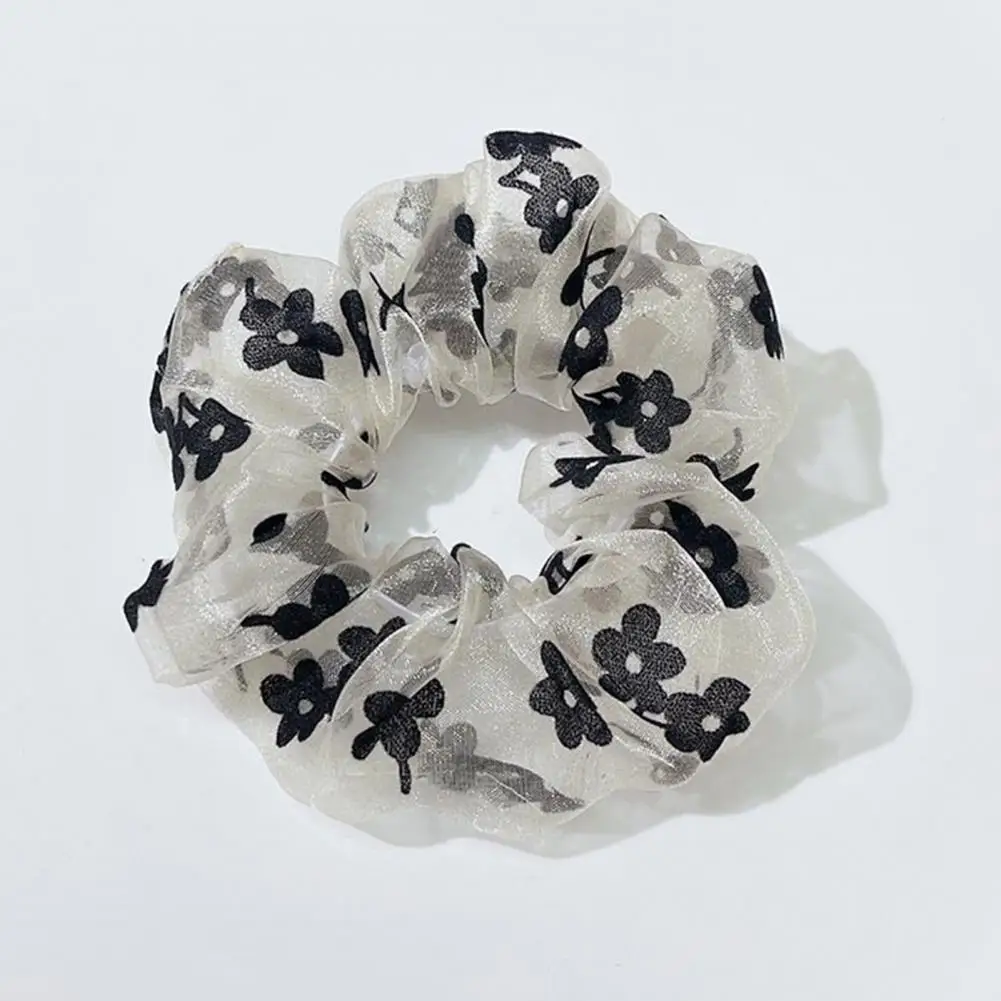 High-tensile Lovely Black Flower Organza Female Ponytail Holder Tear-resistant Hair Band Fairy for Dating
High-tensile Lovely Black Flower Organza Female Ponytail Holder Tear-resistant Hair Band Fairy for Dating
