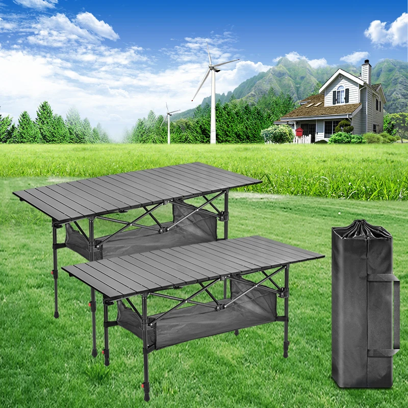 Camping Table Collapsible Equipment Backpacking Tourist Desk Supplies Barbecue Lightweight Roll Nature Hike Outdoor Furniture 
Camping Table Collapsible Equipment Backpacking Tourist Desk Supplies Barbecue Lightweight Roll Nature Hike Outdoor Furniture