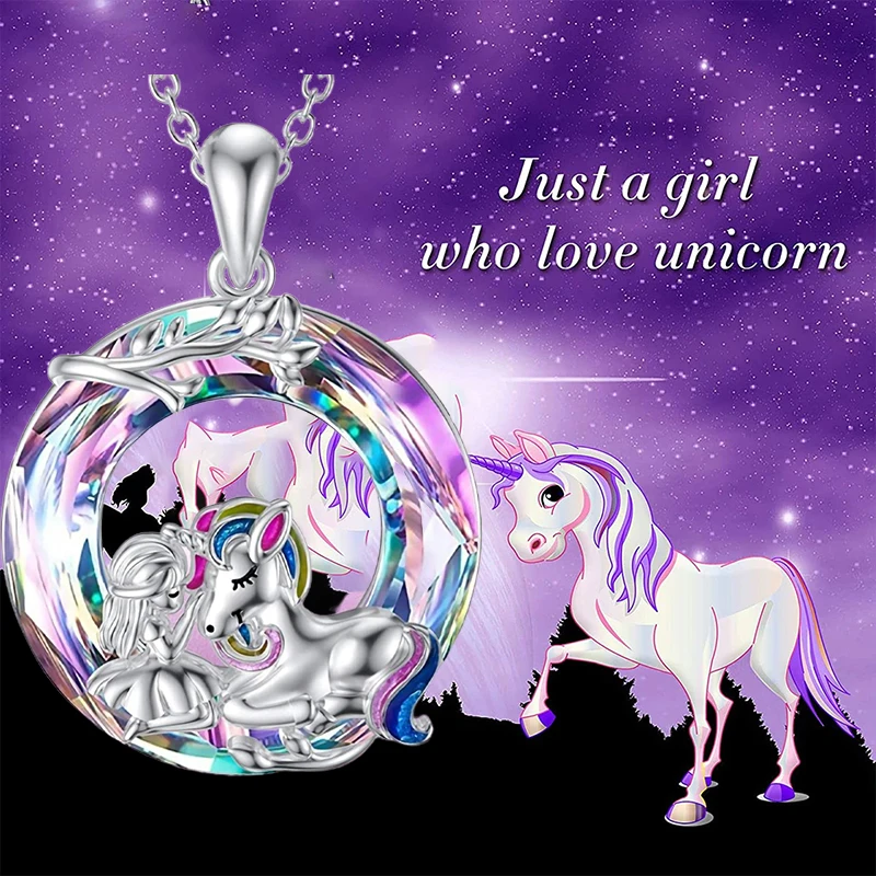 Jewelry for Women Unicorn Girl Necklace Unicorn Crystal Pendant Jewelry Gift for Girl Women Aesthetic Luxury Designer Jewelry
Jewelry for Women Unicorn Girl Necklace Unicorn Crystal Pendant Jewelry Gift for Girl Women Aesthetic Luxury Designer Jewelry