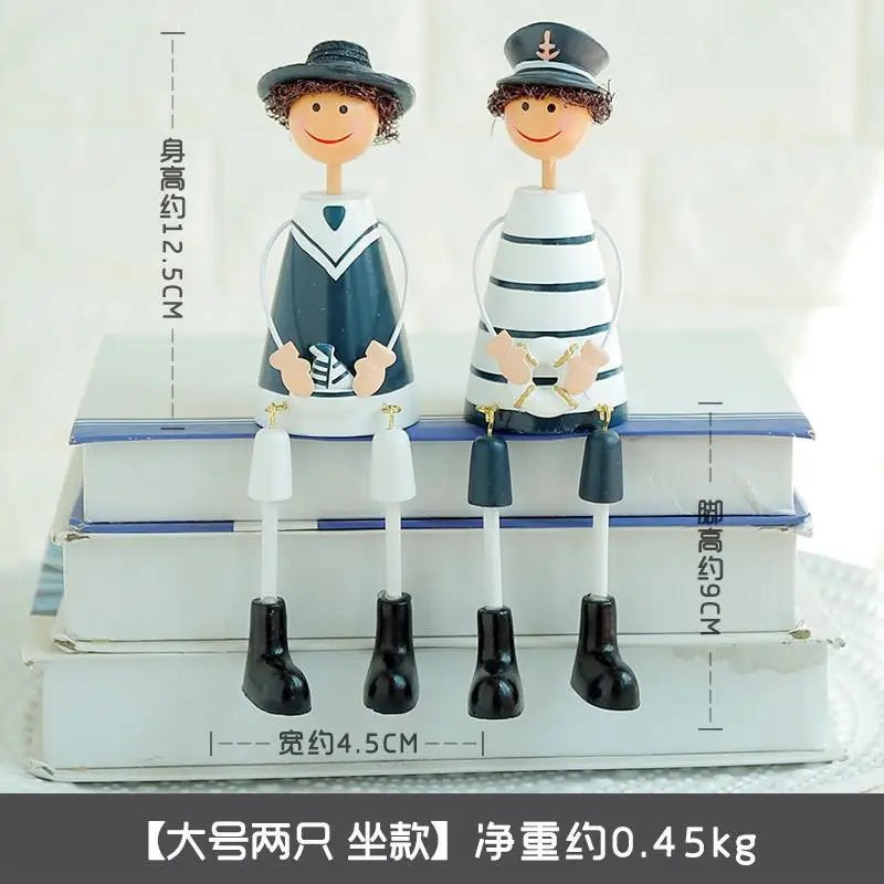 Kawaii Cute Home Decor Navy Hanging Foot Doll Decoration Four Member Mediterranean Style Creative Home Decoration Wedding Gift
Kawaii Cute Home Decor Navy Hanging Foot Doll Decoration Four Member Mediterranean Style Creative Home Decoration Wedding Gift