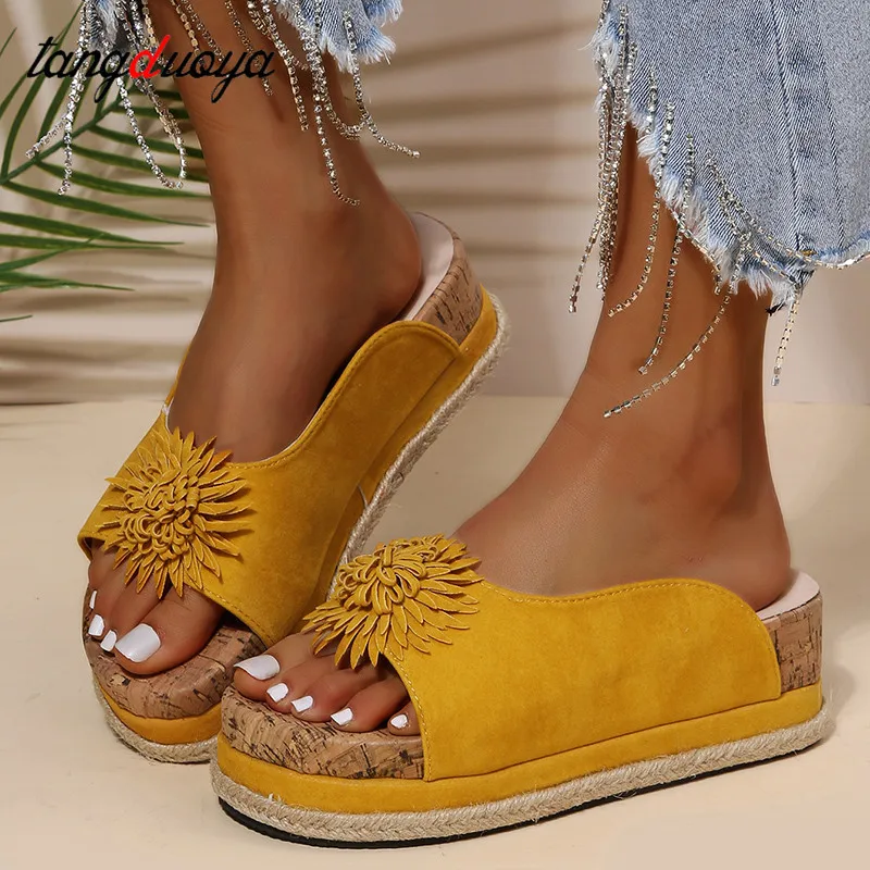 Womens Shoes Comfort Summer 2022 Plus Size 43 Ladies Sandals tassel flowers Retro Wedge Sandals Woman Soft Bottom Beach Slides
Womens Shoes Comfort Summer 2022 Plus Size 43 Ladies Sandals tassel flowers Retro Wedge Sandals Woman Soft Bottom Beach Slides