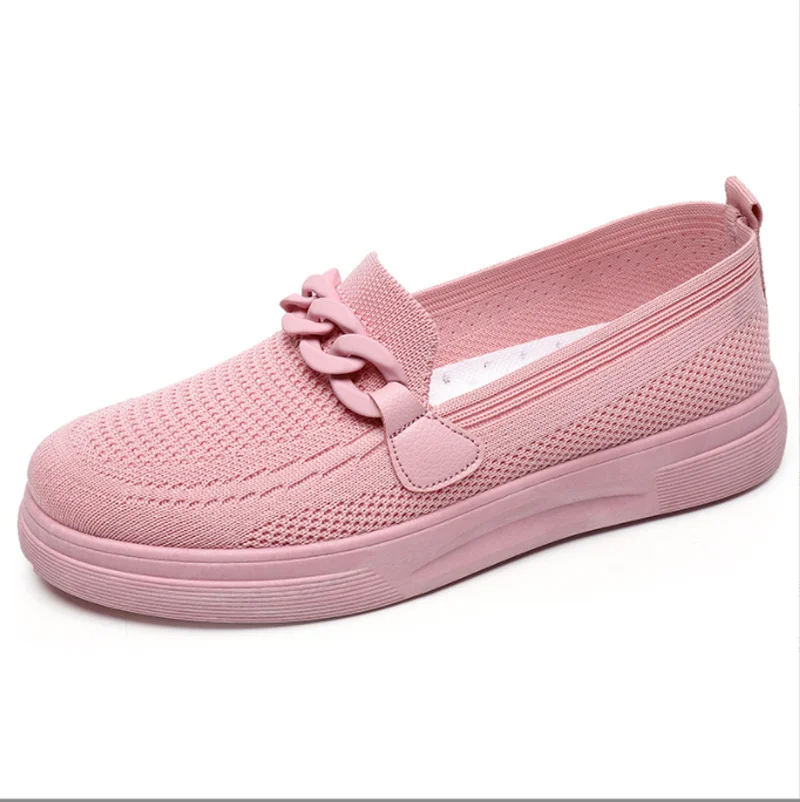 Women's Chain Loafer Flats For Women Round Toe Slip On Casual Shoes Fabric Flats Breathable Comfy Walking Shoes WHNB
Women's Chain Loafer Flats For Women Round Toe Slip On Casual Shoes Fabric Flats Breathable Comfy Walking Shoes WHNB