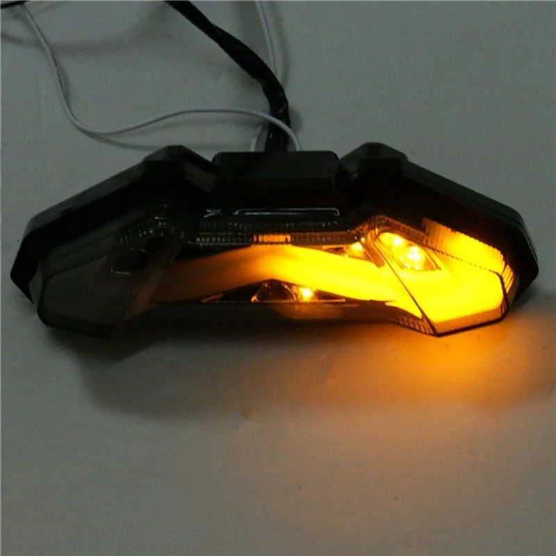 LED Rear Tail Light Brake Turn Signals Integrated Light for YAMAHA MT-10 FZ-10 FJ-09 MT09 Tracer 900/GT 2016-2020 
LED Rear Tail Light Brake Turn Signals Integrated Light for YAMAHA MT-10 FZ-10 FJ-09 MT09 Tracer 900/GT 2016-2020