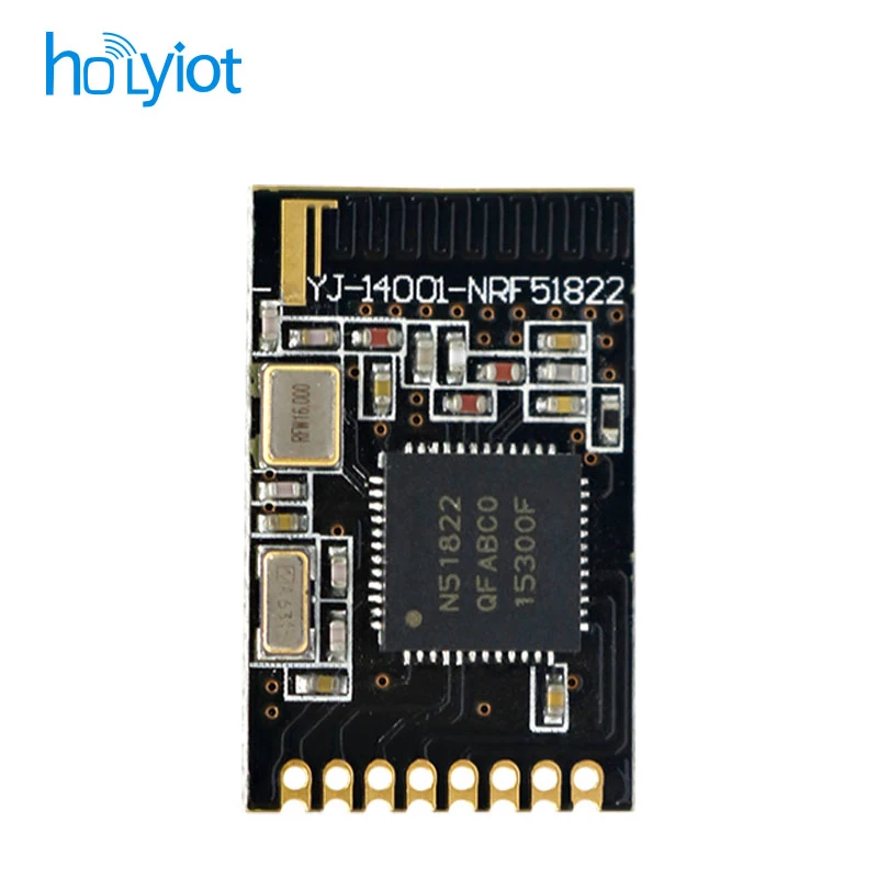 Holyiot NRF51822 Module Nordic NRF51822 BlE4.0 Bluetooth Module 2.4Ghz Wireless Module Antenna Board
Holyiot NRF51822 Module Nordic NRF51822 BlE4.0 Bluetooth Module 2.4Ghz Wireless Module Antenna Board