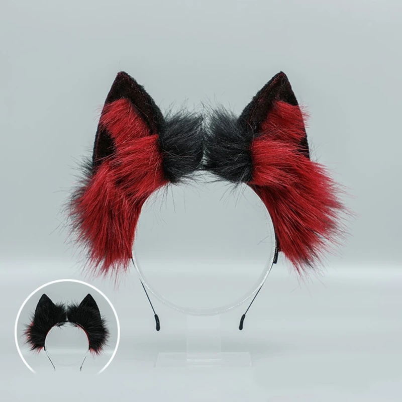 Cosplay Furry for Cat Ears Hair Hoop Handmade Animal Headband Long Fur Kitten Headpiece for Halloween Party Supplies
Cosplay Furry for Cat Ears Hair Hoop Handmade Animal Headband Long Fur Kitten Headpiece for Halloween Party Supplies
