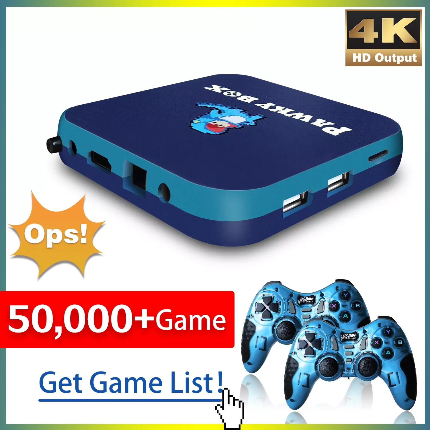 NEW2023 New Game Console for PS1/PSP/DC 50000+ Games Super Console WiFi Mini TV Kid Retro Video Game Player Support Wireless Con
NEW2023 New Game Console for PS1/PSP/DC 50000+ Games Super Console WiFi Mini TV Kid Retro Video Game Player Support Wireless Con