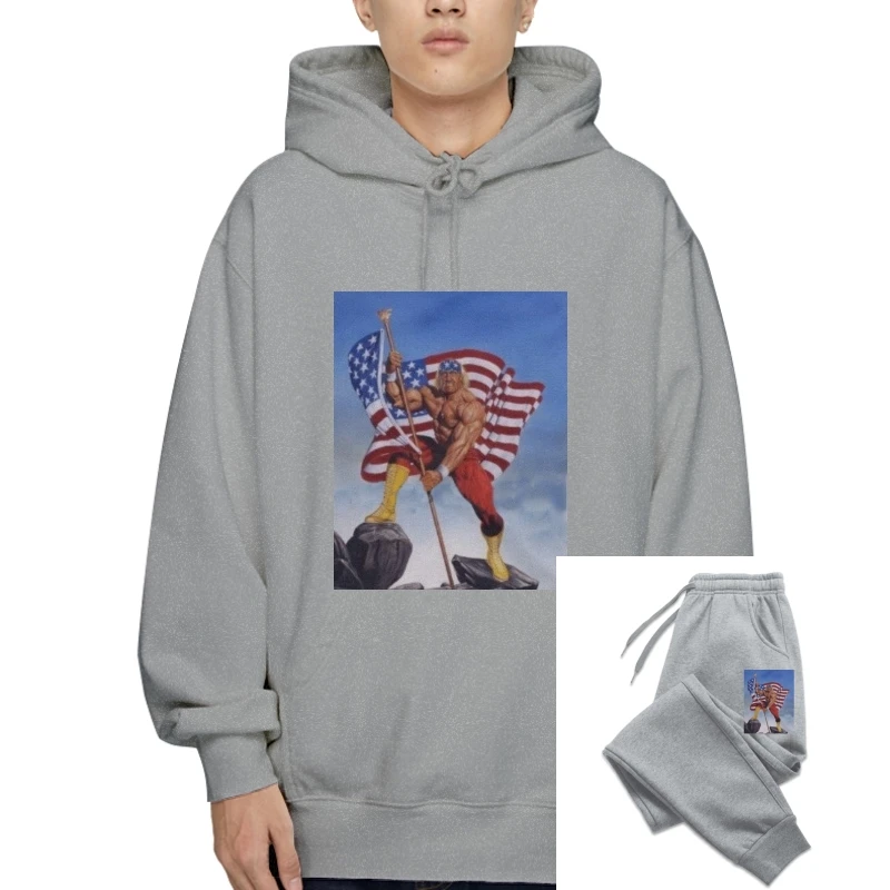 Title: Classic Hulkamania Hoody men Hoody
Title: Classic Hulkamania Hoody men Hoody