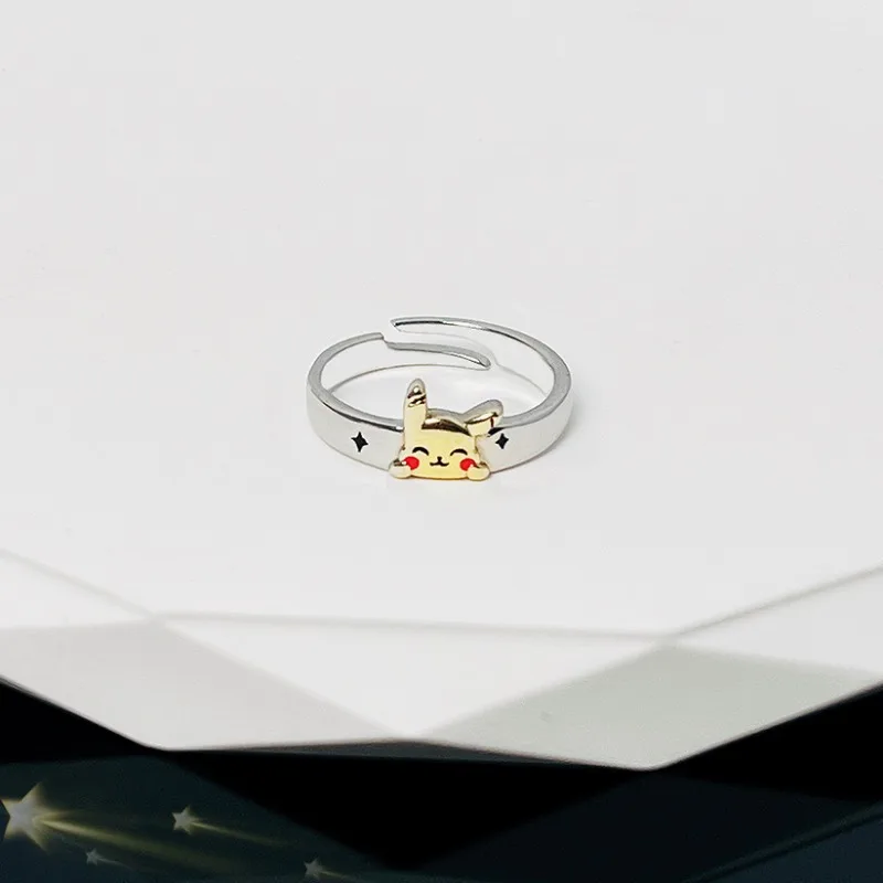 Pokemon Anime Figure Pikachu Minority Girl Heart Ring Ins Fashion Creative Light Luxury Elf Adjustable Couple Ring Birthday Gift
Pokemon Anime Figure Pikachu Minority Girl Heart Ring Ins Fashion Creative Light Luxury Elf Adjustable Couple Ring Birthday Gift