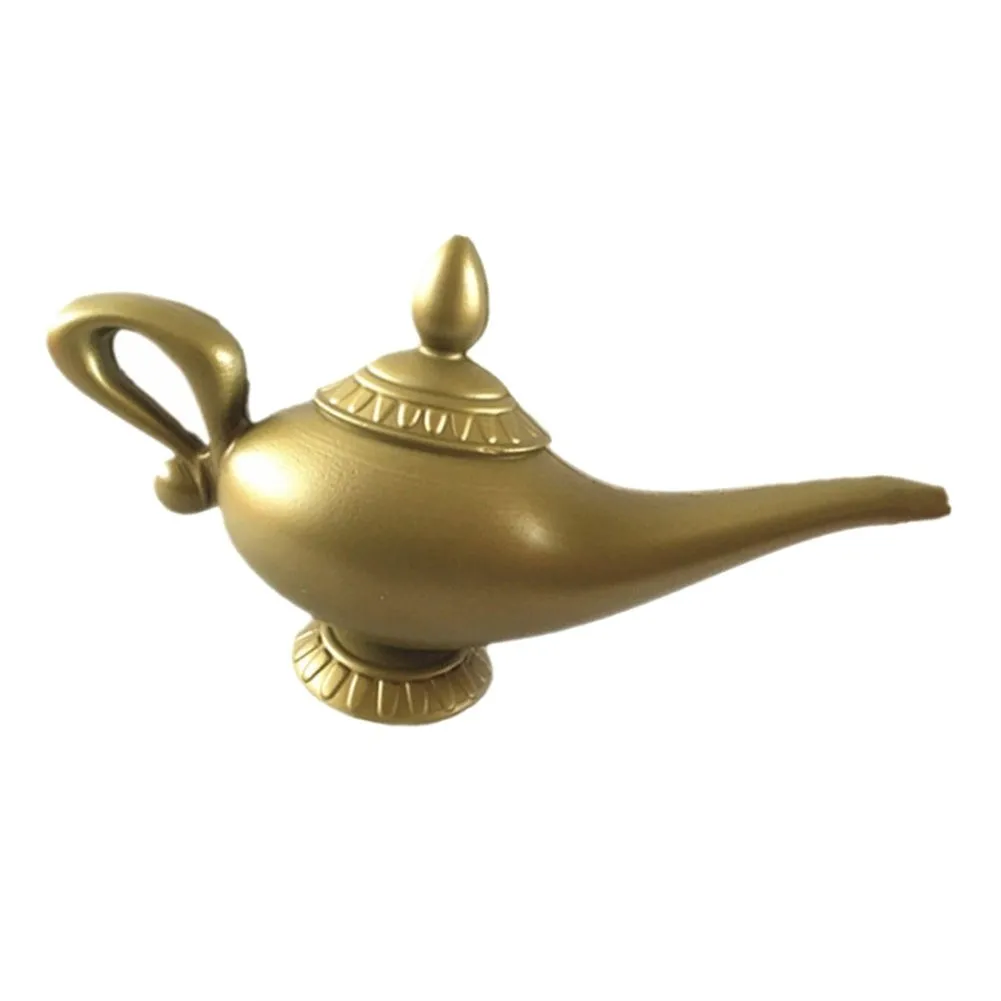 1pc Aladdin Lamp Costume Props Jewelry Box Aladdin Lamp Shape Polyester Decorative Home Collector Decorator Lamp
1pc Aladdin Lamp Costume Props Jewelry Box Aladdin Lamp Shape Polyester Decorative Home Collector Decorator Lamp