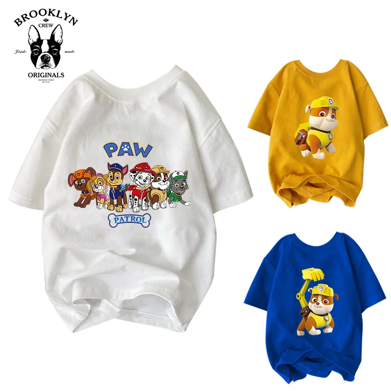 Paw Patrol2022 Summer New Men's and Women's Short-sleeved Thin Section Tide Brand Half-sleeved Summer T-shirt Top
Paw Patrol2022 Summer New Men's and Women's Short-sleeved Thin Section Tide Brand Half-sleeved Summer T-shirt Top