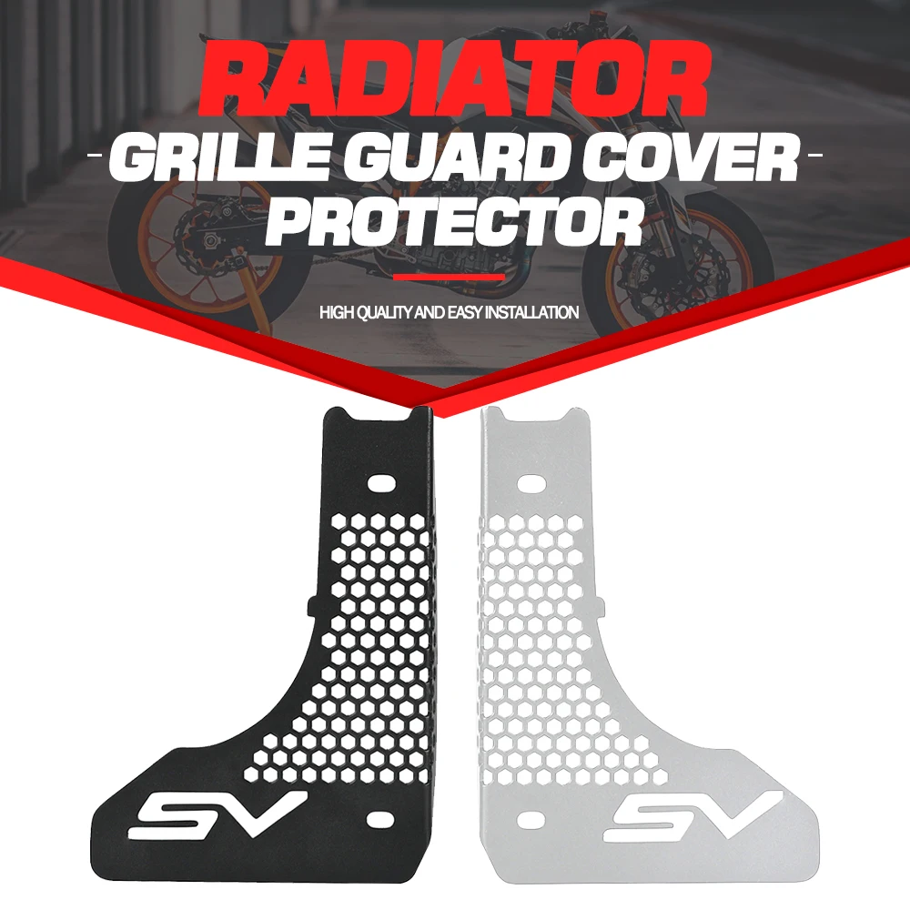 

Radiator Guard Grille Side Guard Cover Protector For SUZUKI SV 650 SV650 ABS WCX1 2015 2016 2017 2018 2019 2020 2021 2022 2023