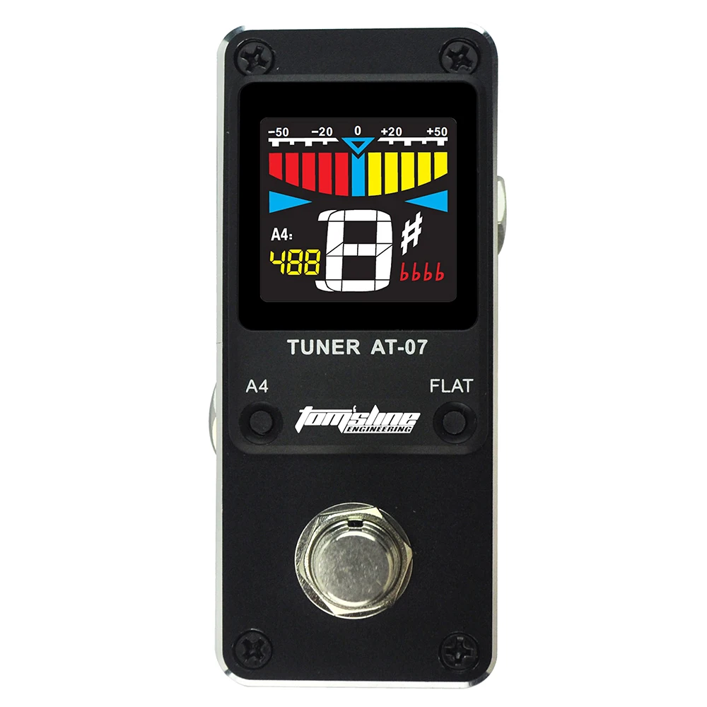 AROMA AT-07 Mini Chromatic Guitar Tuner Pedal High Precision Guitar Effect Pedal True Bypass Guitar Parts & Accessories 
AROMA AT-07 Mini Chromatic Guitar Tuner Pedal High Precision Guitar Effect Pedal True Bypass Guitar Parts & Accessories