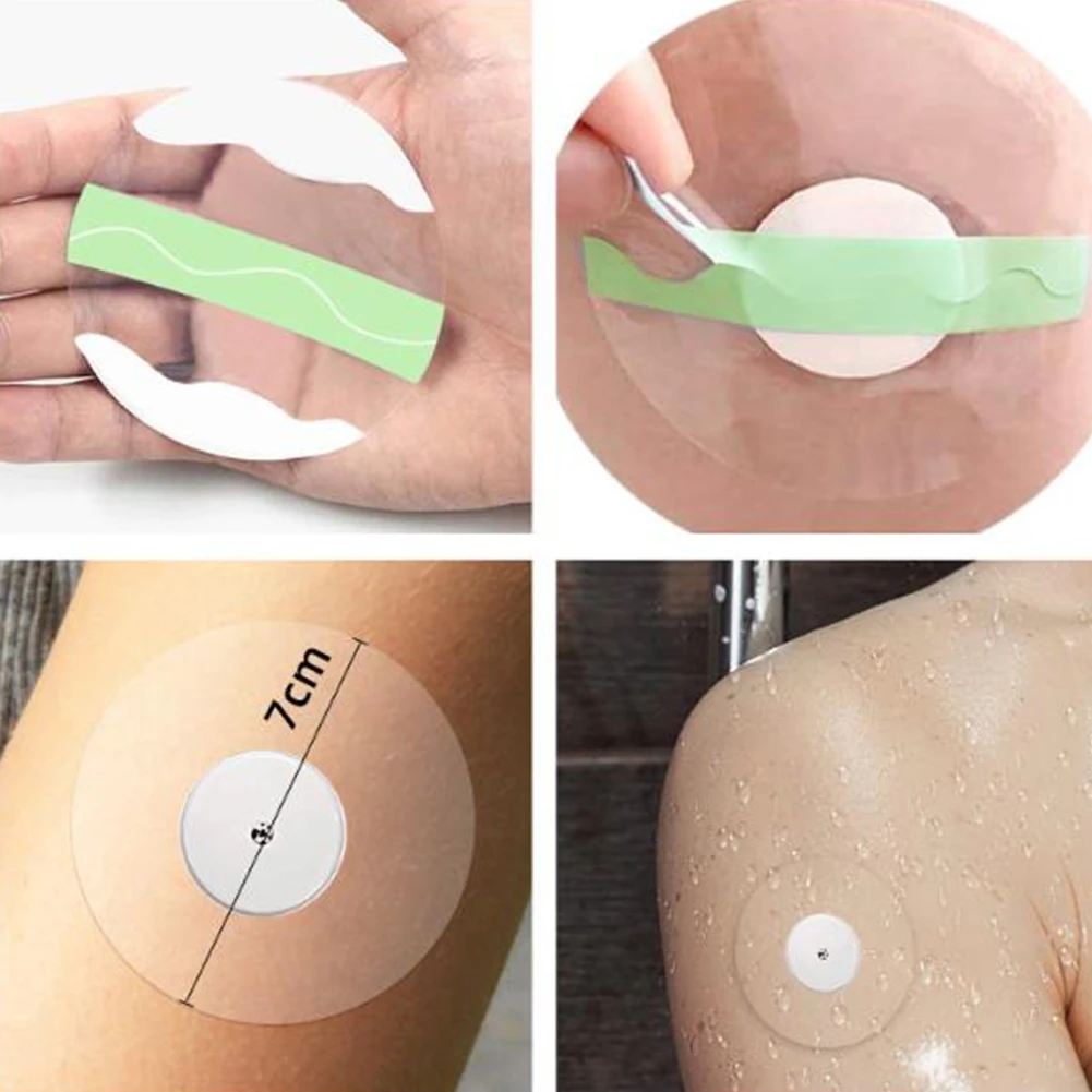 10 PCS Waterproof Adhesive Patches Sensor Covers Patch Clear CGM Overpatch-Tape Waterproof Running Sensor Fixing Patch Pre Cut
10 PCS Waterproof Adhesive Patches Sensor Covers Patch Clear CGM Overpatch-Tape Waterproof Running Sensor Fixing Patch Pre Cut