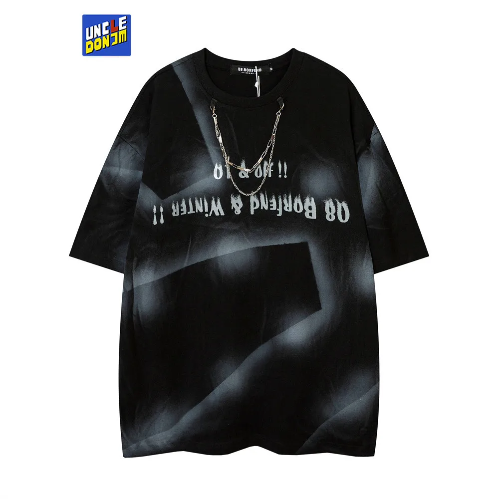 UNCLEDONJM necklace t-shirt vintage t shirts men HIP HOP graphic tees men streetwear oversized t shirt
UNCLEDONJM necklace t-shirt vintage t shirts men HIP HOP graphic tees men streetwear oversized t shirt