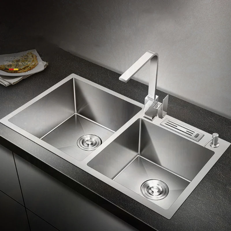 Кухонная раковина с держателем для ножа, настольная мойка, раковина для мытья овощей, из нержавеющей стали, с одной чашей
Кухонная раковина с держателем для ножа, настольная мойка, раковина для мытья овощей, из нержавеющей стали, с одной чашей