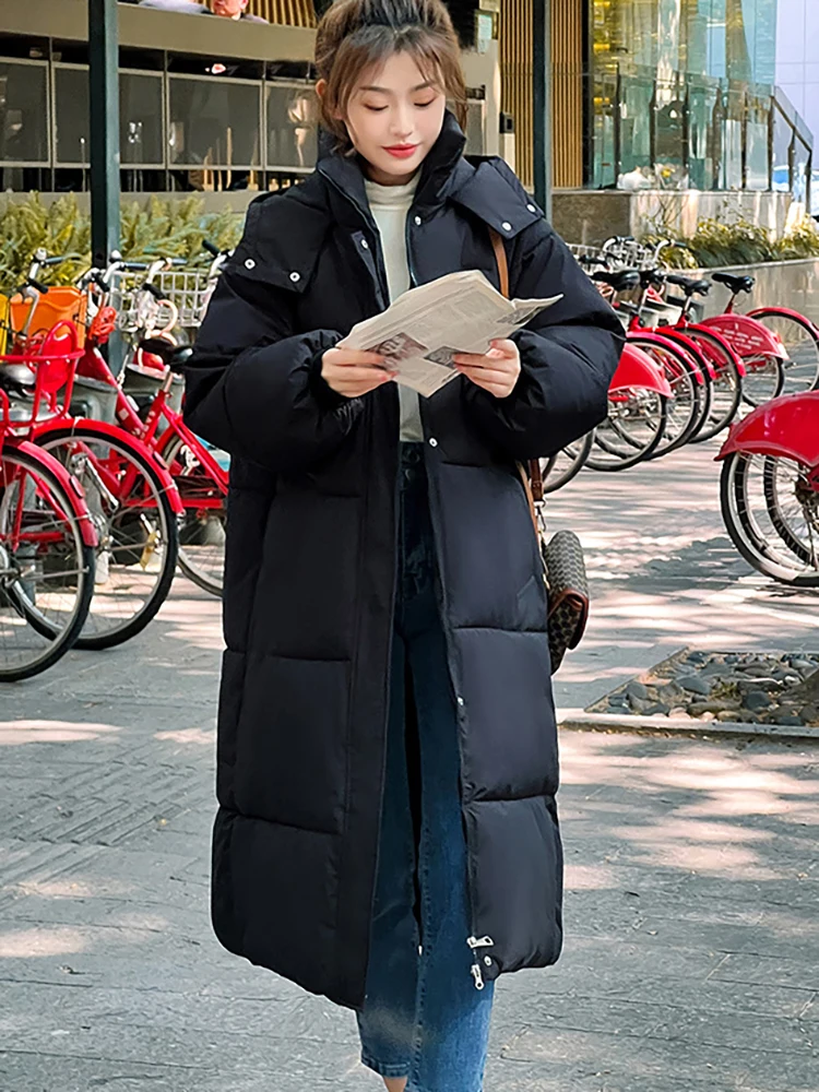 Korean Women's Parkas Warm Winter Thicken Coats Women Luxury Design Down Jackets Causal Fashion White and Black Parka Ladies
Korean Women's Parkas Warm Winter Thicken Coats Women Luxury Design Down Jackets Causal Fashion White and Black Parka Ladies