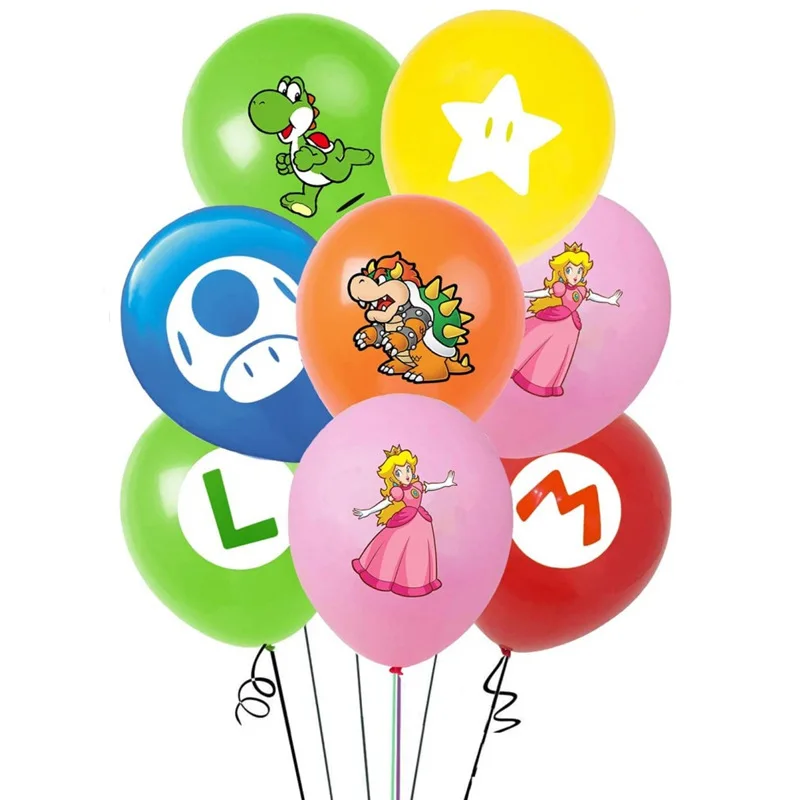 1pcs Single Sale 12 Inch Super Mario Latex Balloon Anime FigureTheme Round Kids Happy Birthday Party Wedding Decoration Supplies
1pcs Single Sale 12 Inch Super Mario Latex Balloon Anime FigureTheme Round Kids Happy Birthday Party Wedding Decoration Supplies