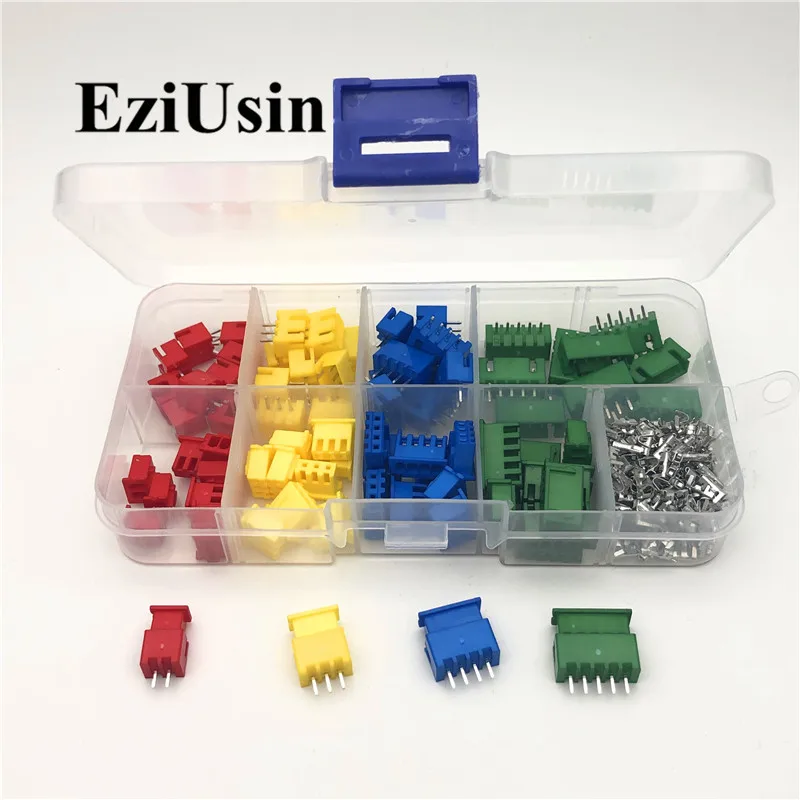 40/50/60sets XH2.54 Jst Terminal Male Female Wire Connector Adaptor 2p 3p 4p 5p 2.54mm 2.5mm Pin Header Housing Xh TJC3 As XHP
40/50/60sets XH2.54 Jst Terminal Male Female Wire Connector Adaptor 2p 3p 4p 5p 2.54mm 2.5mm Pin Header Housing Xh TJC3 As XHP