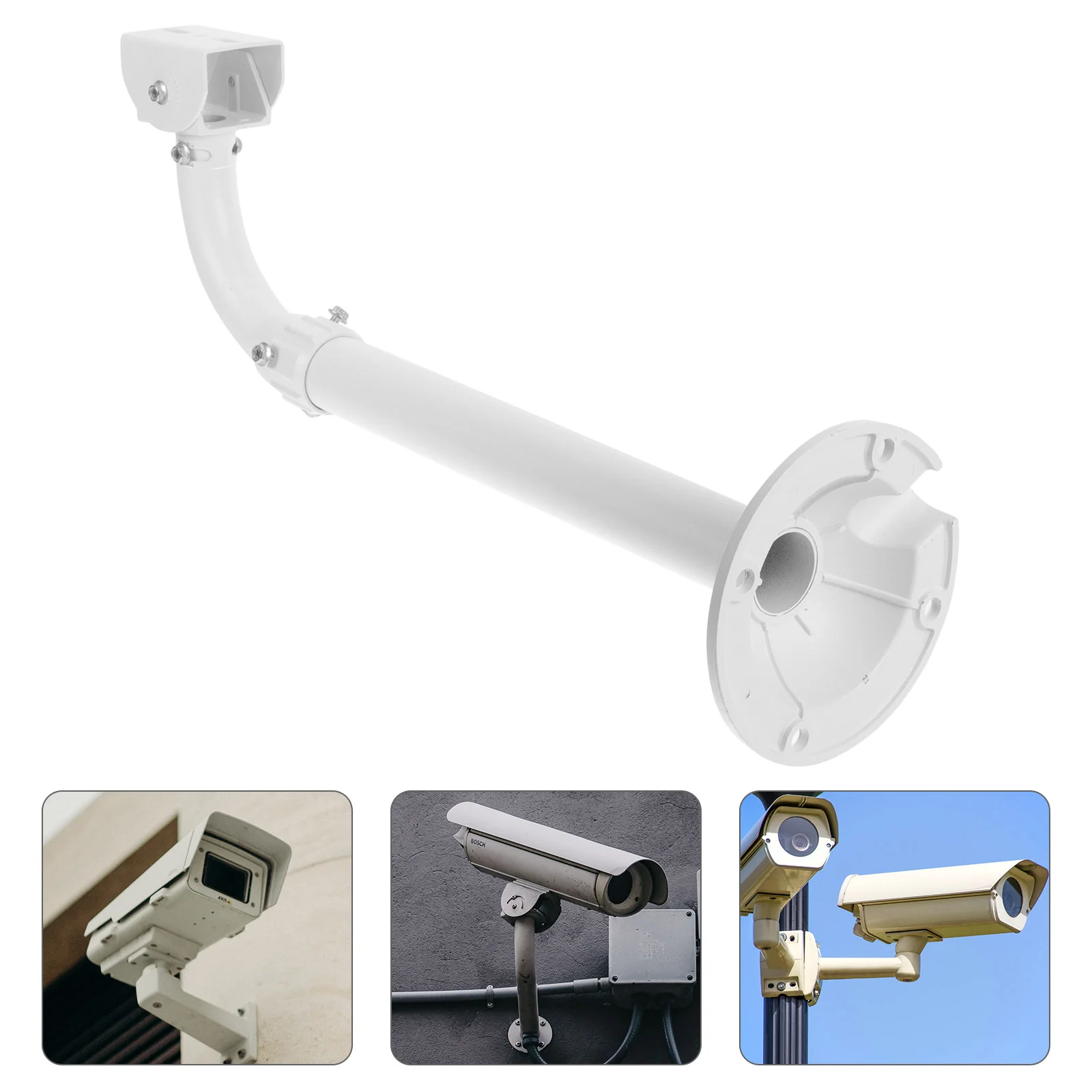 Stand Security Rack Universal Wall-mounted Monitor Support White Aluminum Alloy Bracket
Stand Security Rack Universal Wall-mounted Monitor Support White Aluminum Alloy Bracket