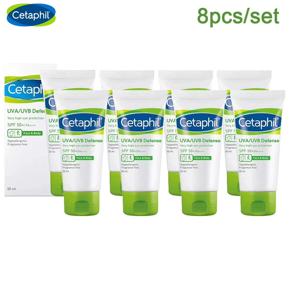 Солнцезащитный крем Cetaphil для чувствительного лица и тела, защита от ультрафиолета uv/UVB, SPF 50 +/PA +++, 8 шт., 50 мл
Солнцезащитный крем Cetaphil для чувствительного лица и тела, защита от ультрафиолета uv/UVB, SPF 50 +/PA +++, 8 шт., 50 мл