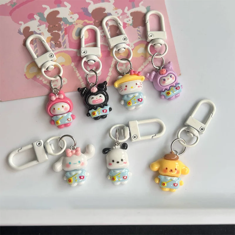 Kawaii Sanrio Kuromi Hello Kitty Cinnamoroll Keychain Cute Cartoon Car Keychain Pendant School Backpack Decoration Kid Toys Gift
Kawaii Sanrio Kuromi Hello Kitty Cinnamoroll Keychain Cute Cartoon Car Keychain Pendant School Backpack Decoration Kid Toys Gift