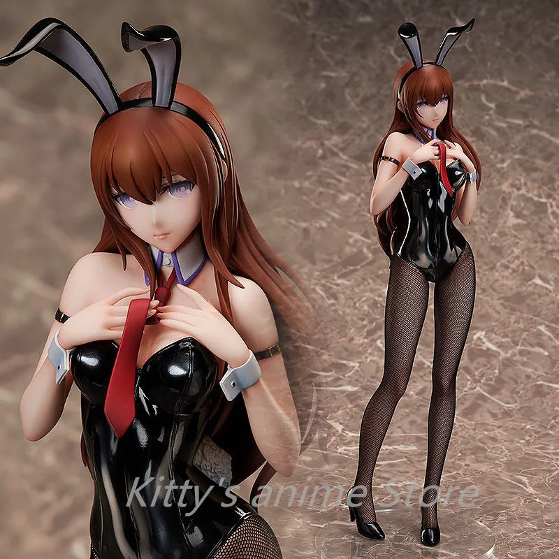 B-STYLE Steins Gate Kurisu Makise Sexy Anime Figure Bunny Ver. Action Figure FREEing Kurisu Makise Sexy Figurine Model Toy 40CM
B-STYLE Steins Gate Kurisu Makise Sexy Anime Figure Bunny Ver. Action Figure FREEing Kurisu Makise Sexy Figurine Model Toy 40CM