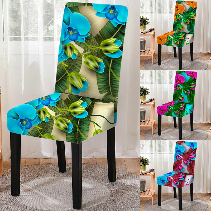 3D Print Dining Chair Cover Strech Elastic Floral Chair Slipcover for Seat Covers Kitchen Stools Home Hotel Decoration
3D Print Dining Chair Cover Strech Elastic Floral Chair Slipcover for Seat Covers Kitchen Stools Home Hotel Decoration