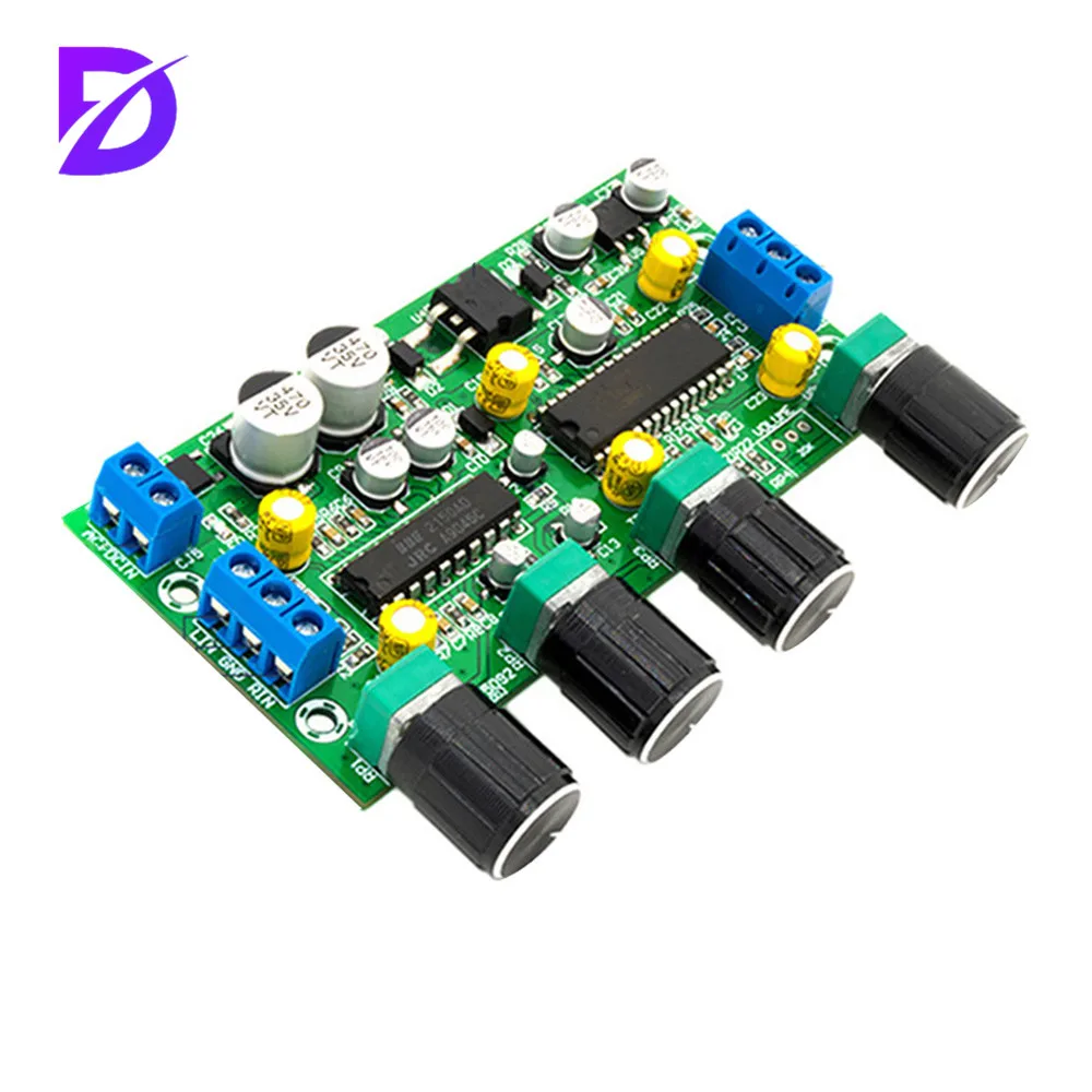 Tuning Board Dual Channel Front Board High and Low Volume Adjustment Finished Tone Preamp BBE2150+UPC1892T
Tuning Board Dual Channel Front Board High and Low Volume Adjustment Finished Tone Preamp BBE2150+UPC1892T