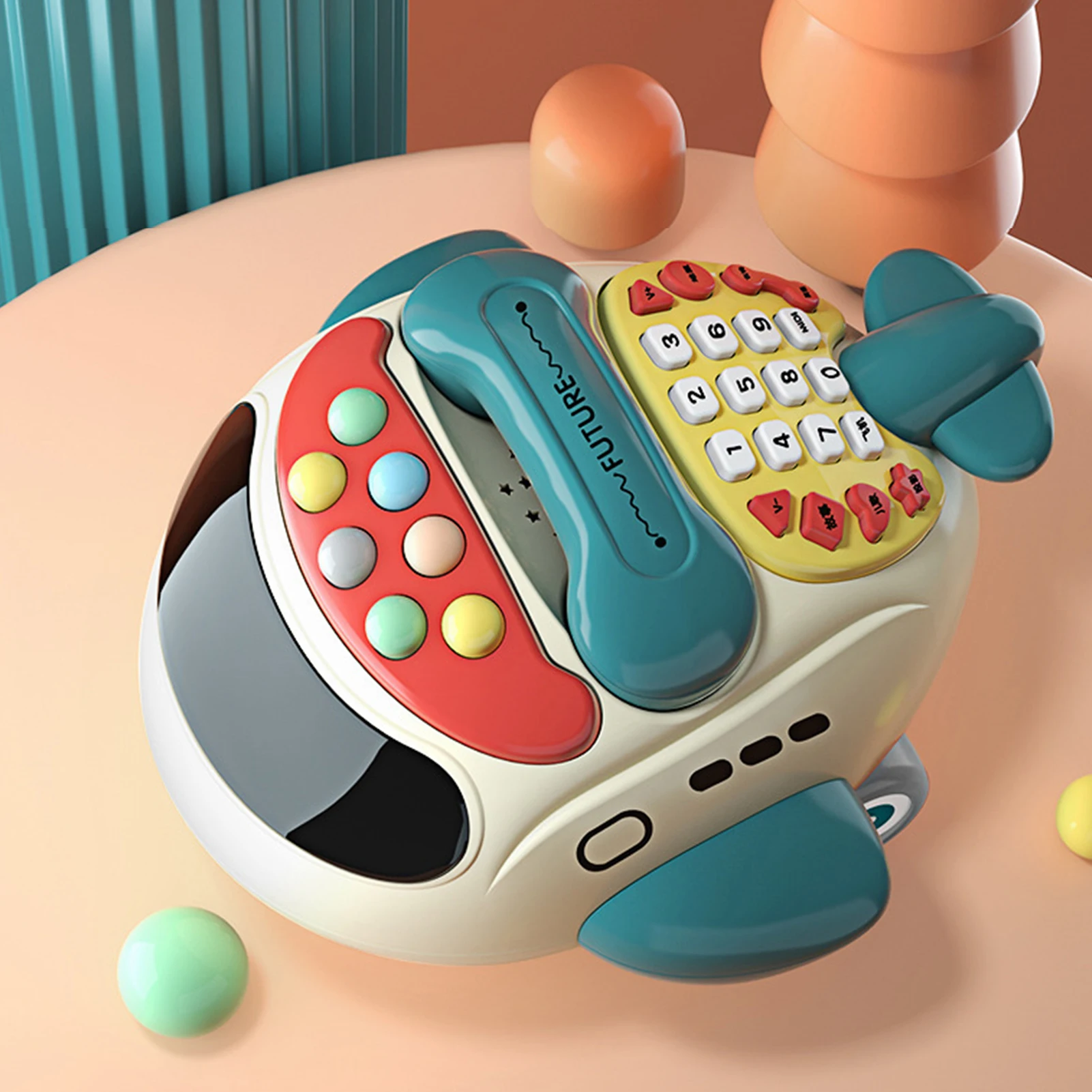 Baby Simulated Telephone Toys Develop Financial Habits for Birthday Gifts New Year's Gifts PR Sale
Baby Simulated Telephone Toys Develop Financial Habits for Birthday Gifts New Year's Gifts PR Sale