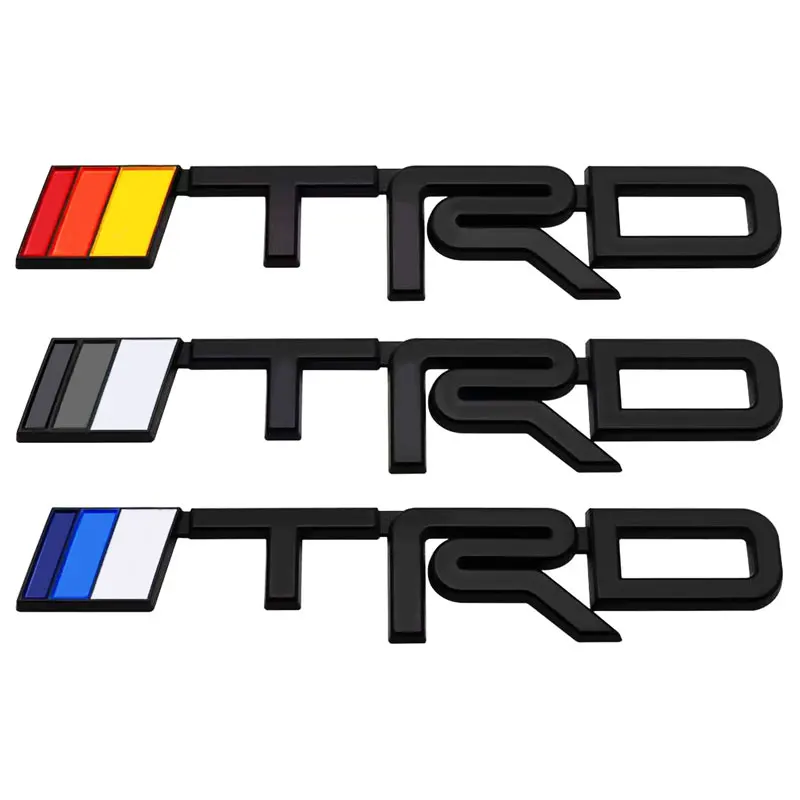 car accessories TRD 3D metal car stickers for toyota camry corolla chr yaris aygo avensis t25 hilux rav4 accesorios coche
car accessories TRD 3D metal car stickers for toyota camry corolla chr yaris aygo avensis t25 hilux rav4 accesorios coche