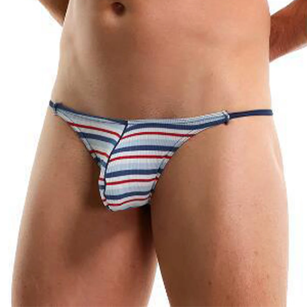 Sexy Panties Men‘s Slim Thong Cut Underwear String Bikini Swim T-Back Striped Underpants Sensual Lingerie
Sexy Panties Men‘s Slim Thong Cut Underwear String Bikini Swim T-Back Striped Underpants Sensual Lingerie